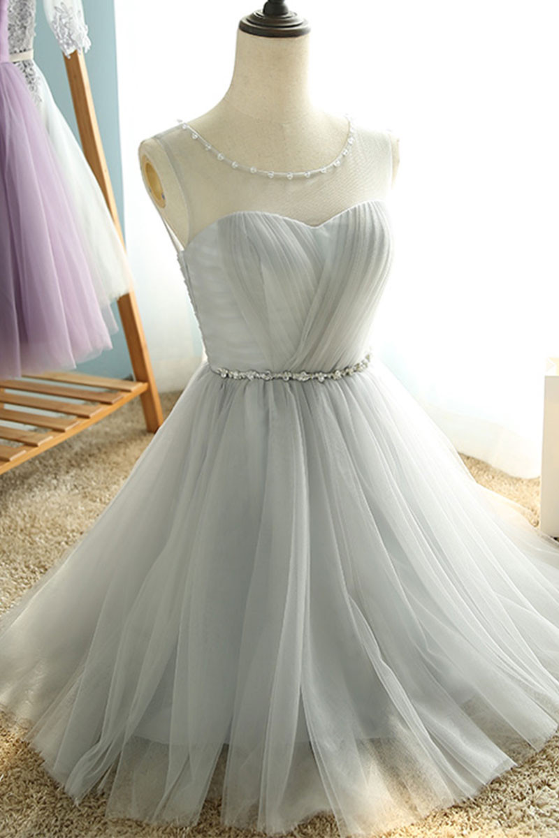 Grey Dresses for Teens