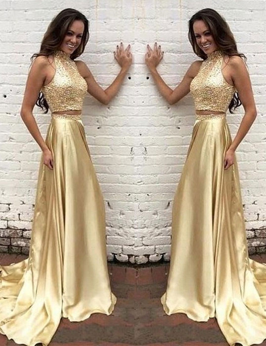 Gold 2 piece outfit clearance