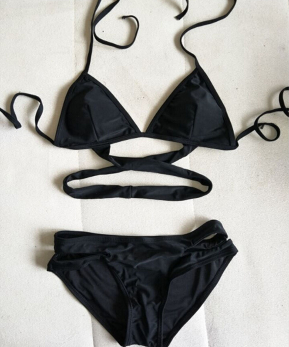 criss cross bandage bikini