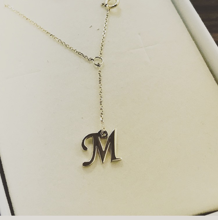 Initial Necklace (single letter) · In Gold We Trust · Online Store