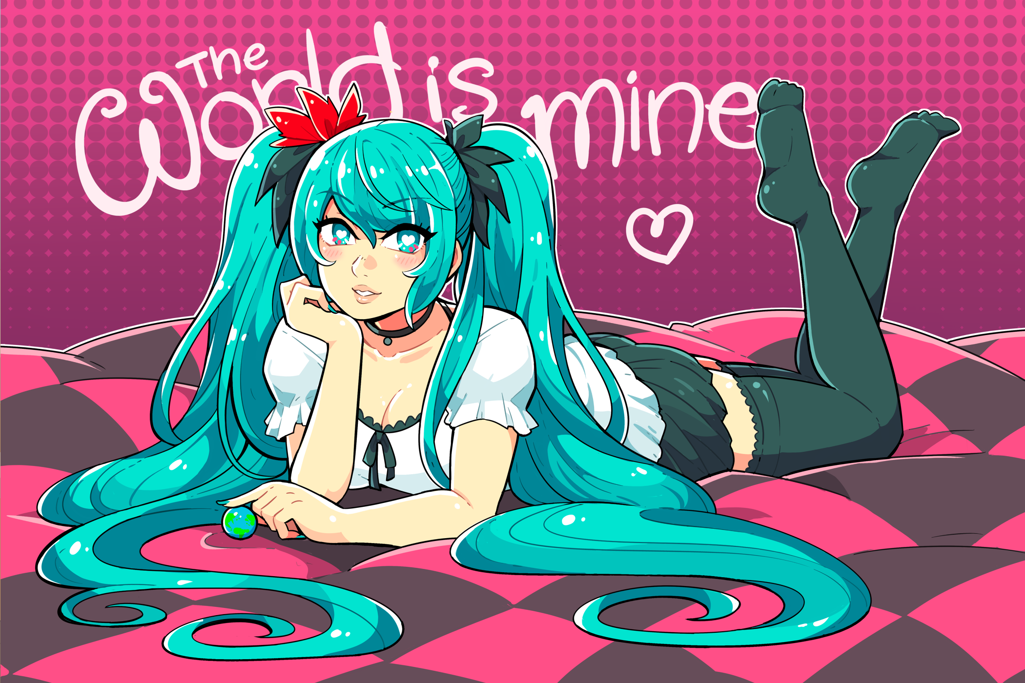 Cyclops Miku Minecraft Skin