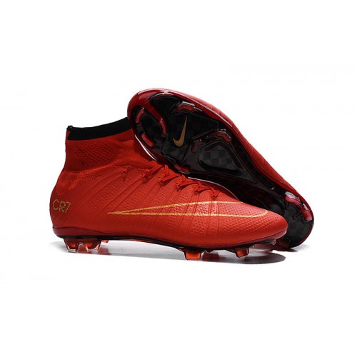 cr7 red and gold