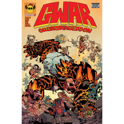 Gwar #4 cover a by jonathan brandon sawyer