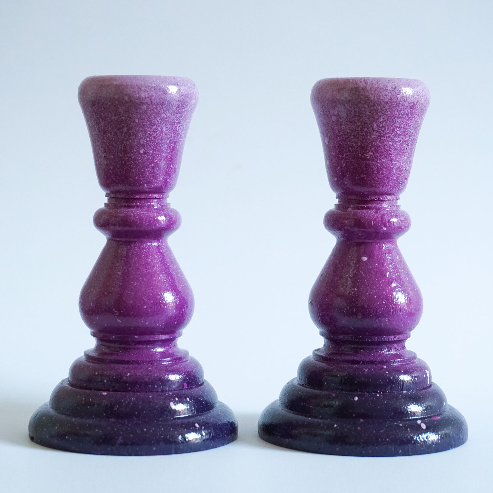 purple candlesticks