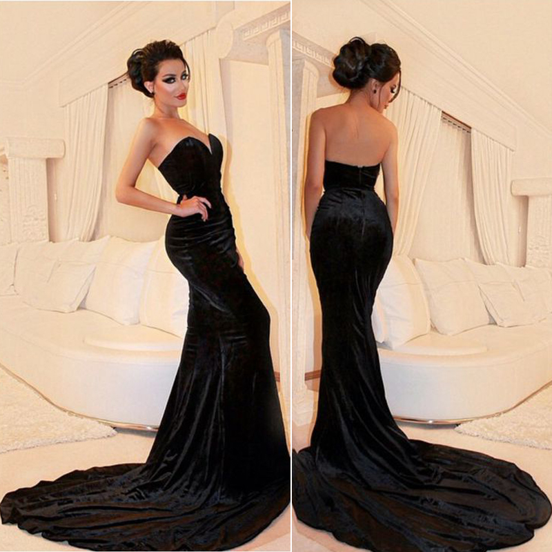 Mermaid Velvet Dress