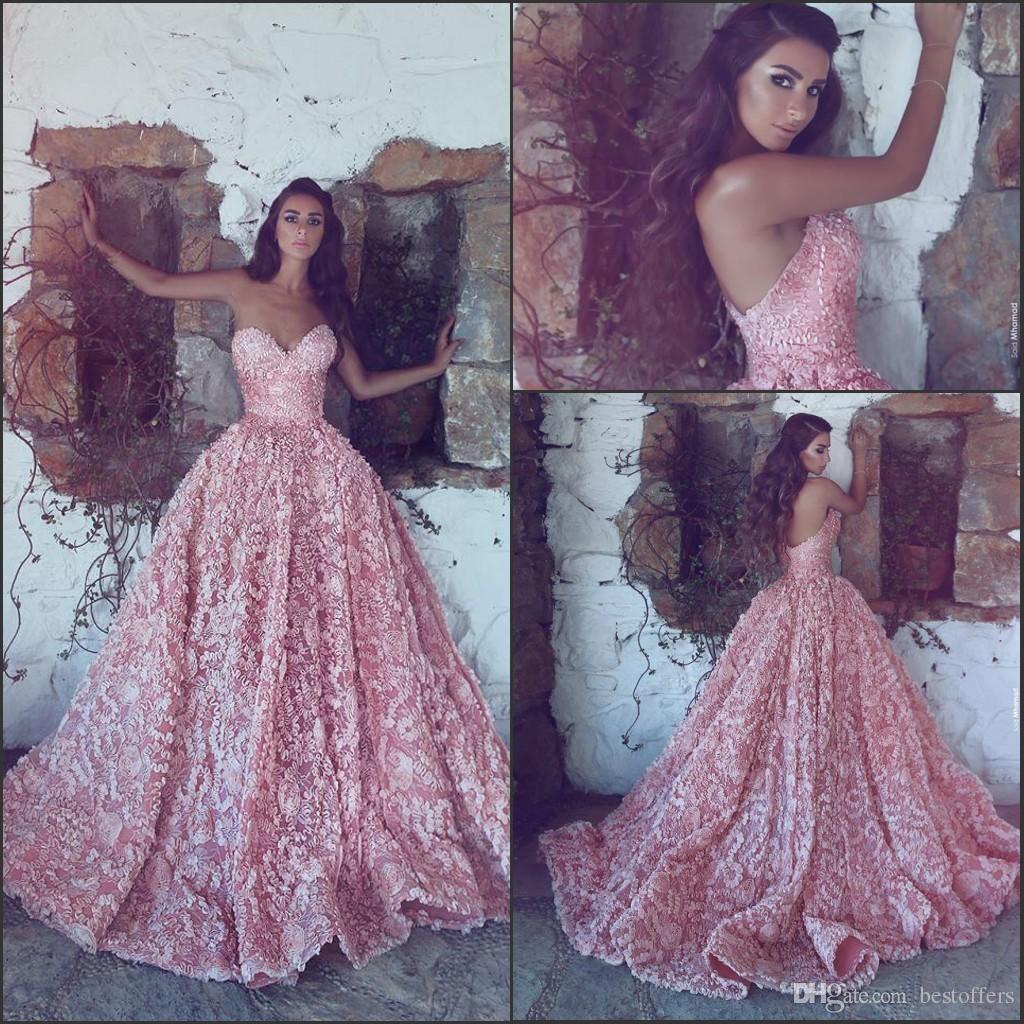 Purple Pink Prom Dresses