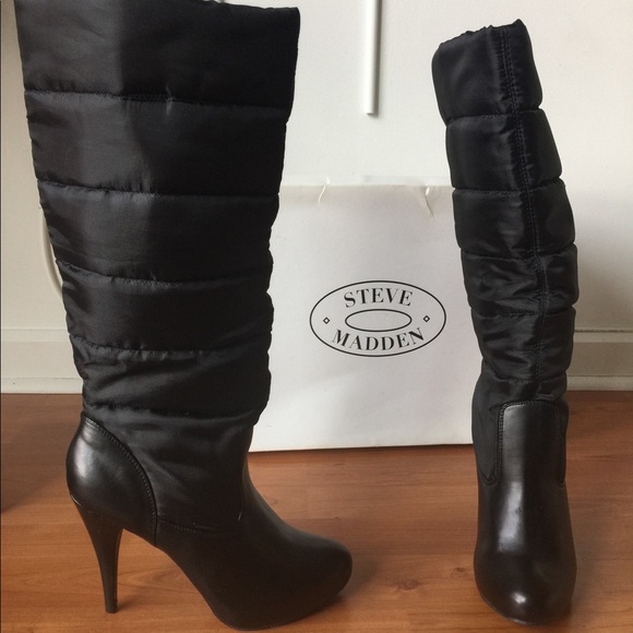 Steve madden puffer boots Clearance