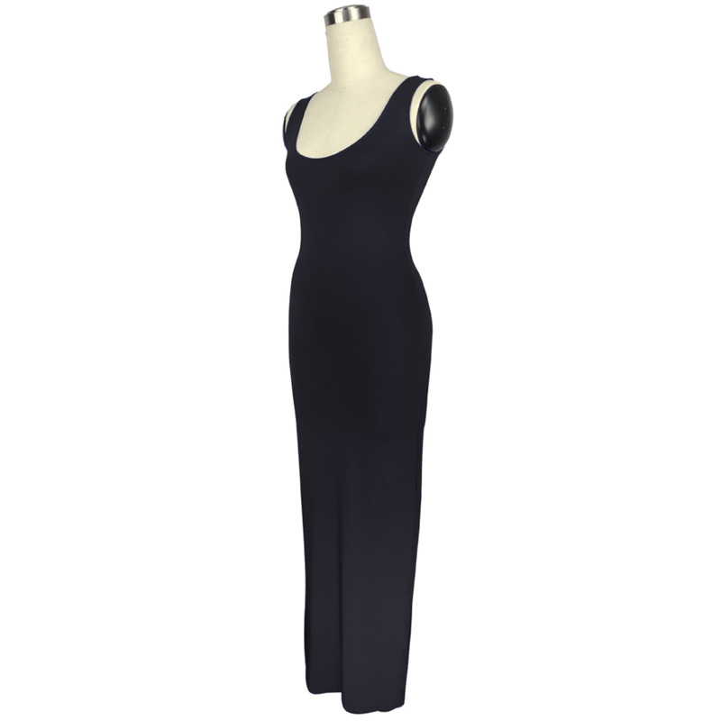 plus size black sundress