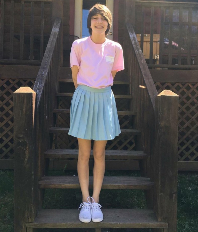 light blue tennis dress