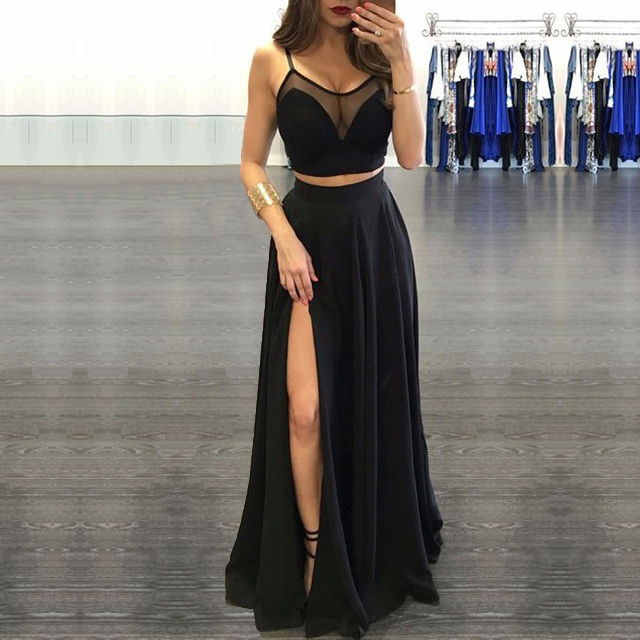 black prom dresses