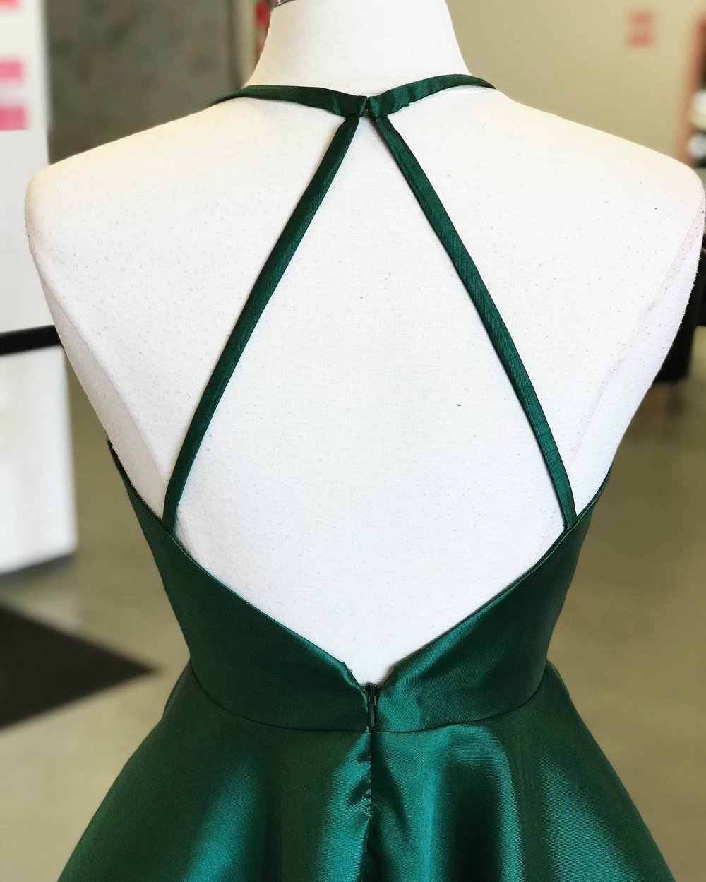 emerald green prom dresses under 100