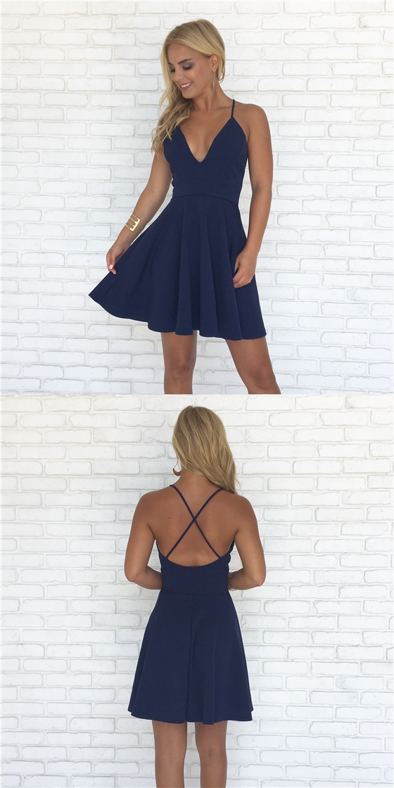 navy homecoming dresses