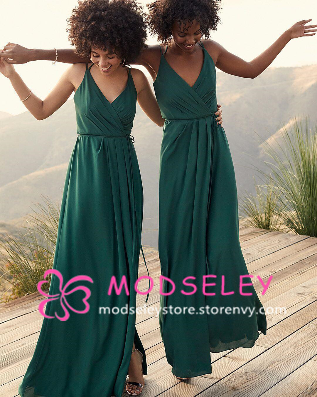 Hunter Chiffon Dress