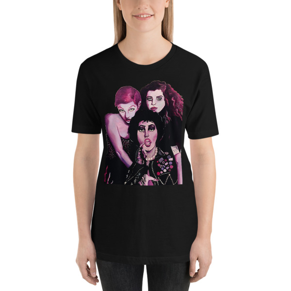 rocky horror t shirt dress