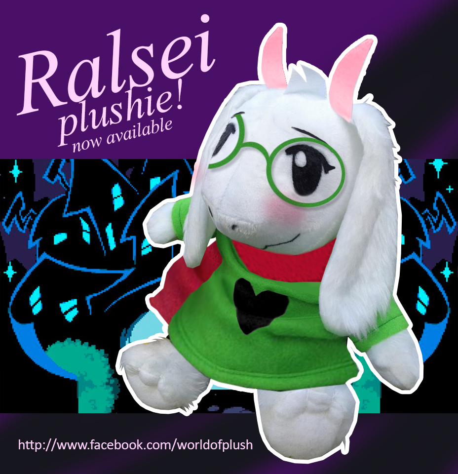 ralsei deltarune plush