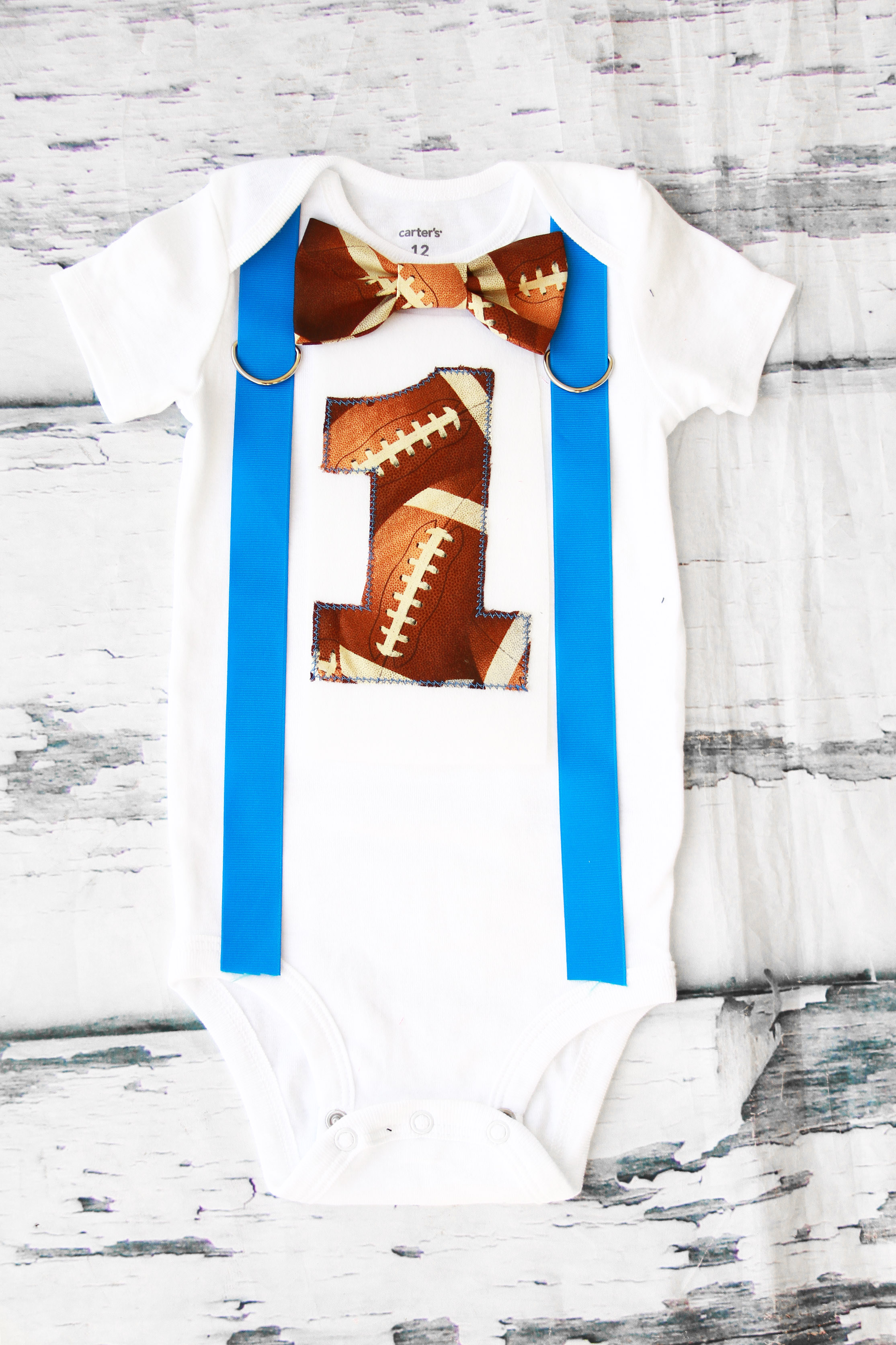 first birthday football outfit