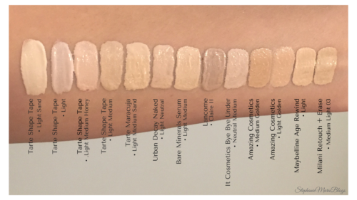tarte shape tape concealer contour