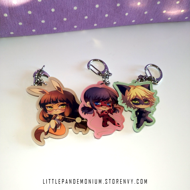 ladybug keychain