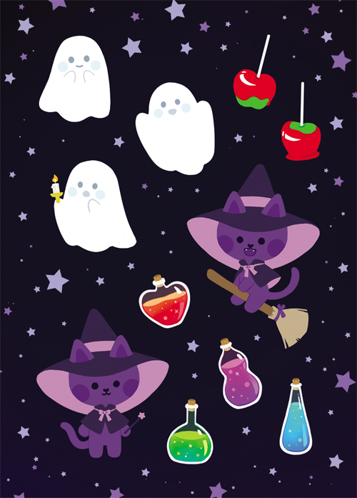 sticker sheets on storenvy