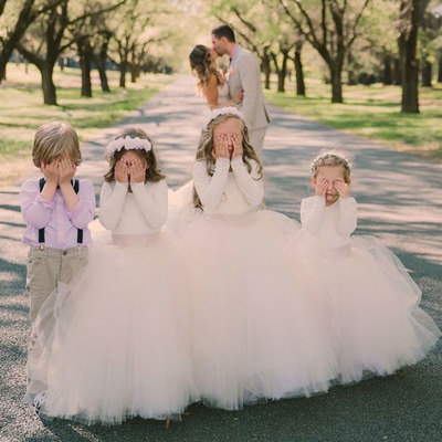 long sleeve ivory flower girl dresses
