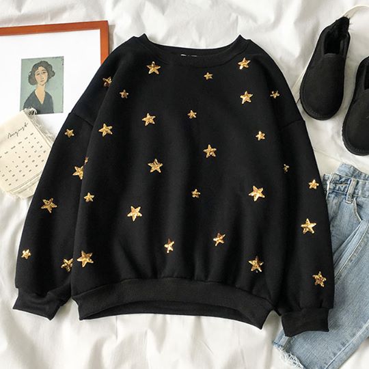 Sweater with stars all over Clearance