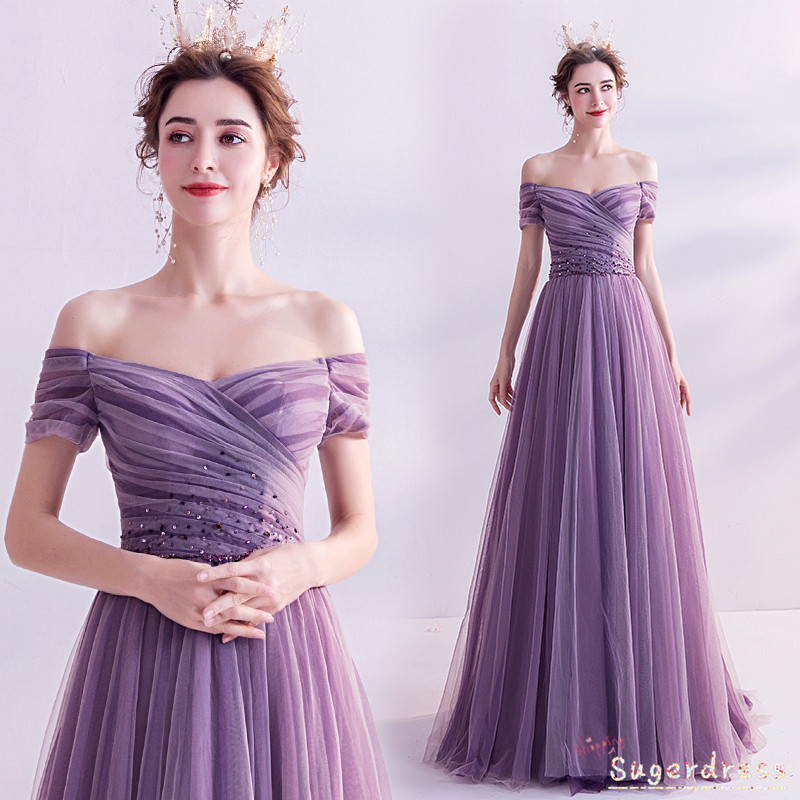 mauve homecoming dress