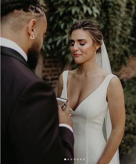 sexy sheath wedding dress