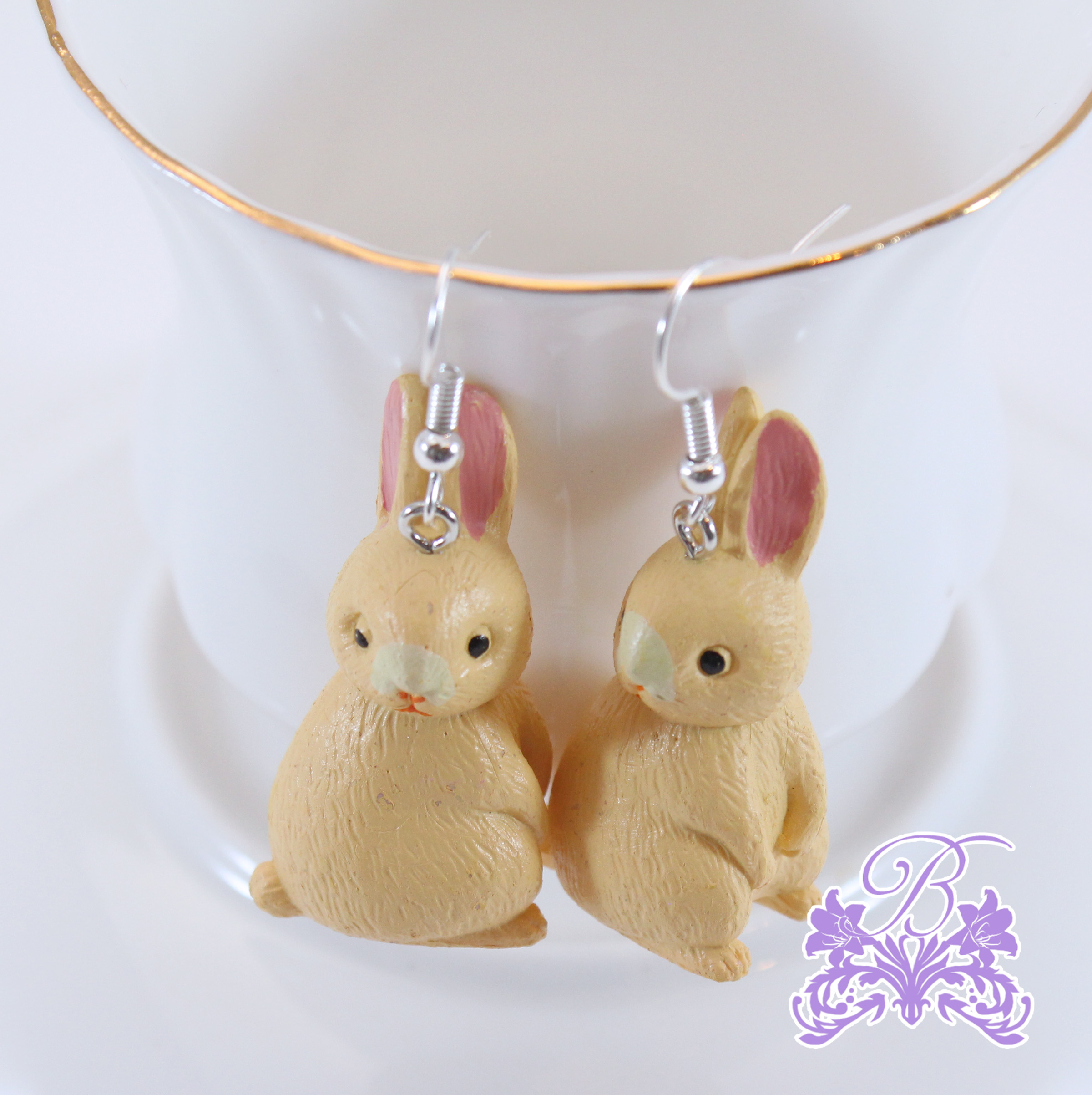 bunny earrings