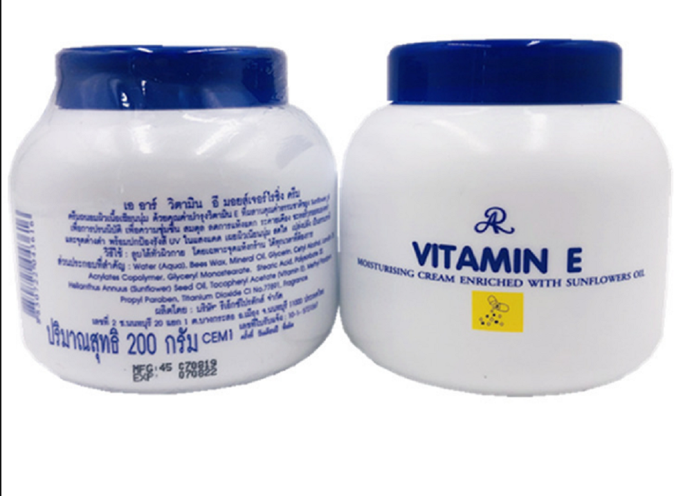 aron vitamin e moisturising cream